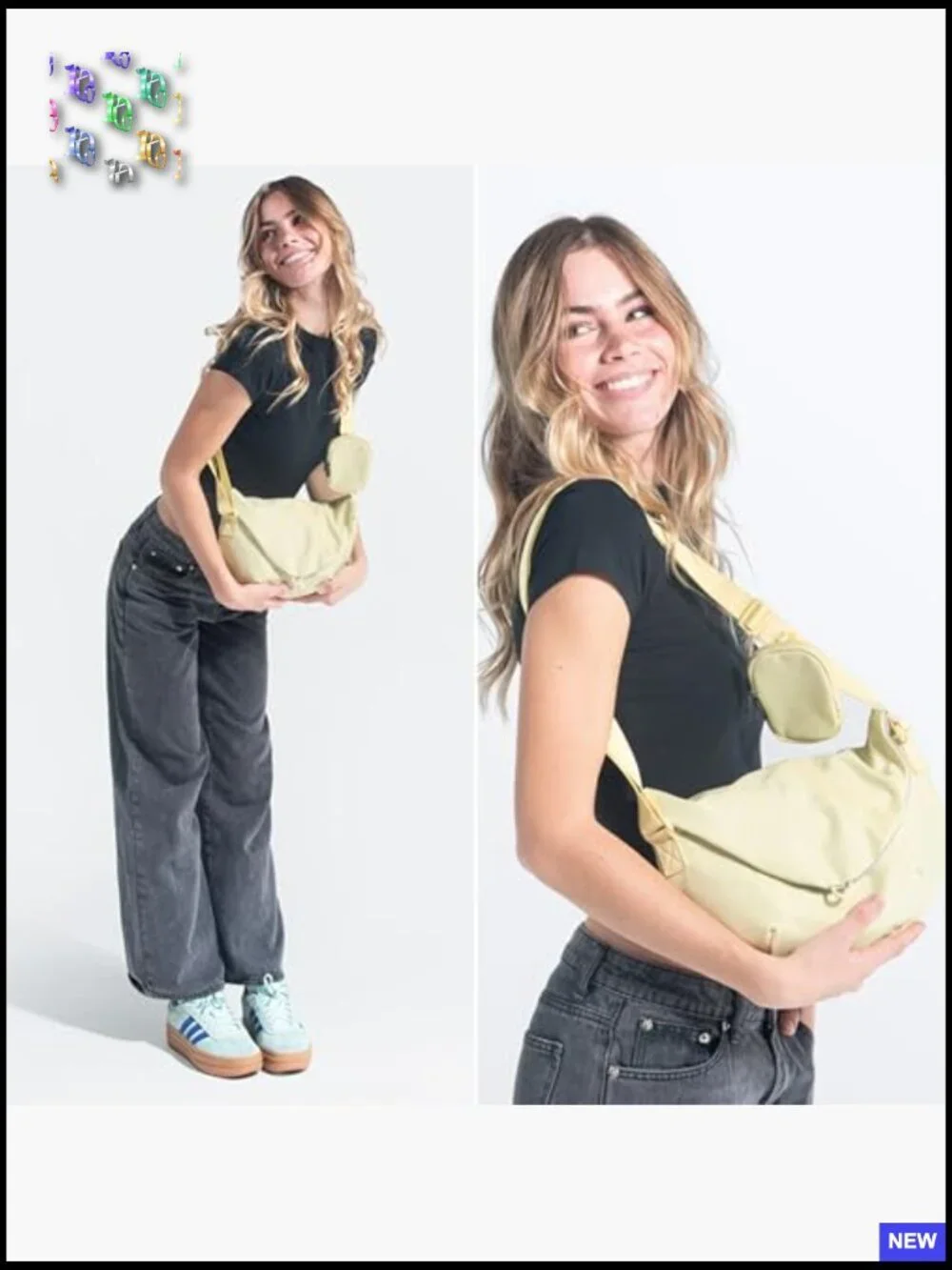 Small Crossbody Purse Mini Messenger Bag RFID Protection Unisex Travel
